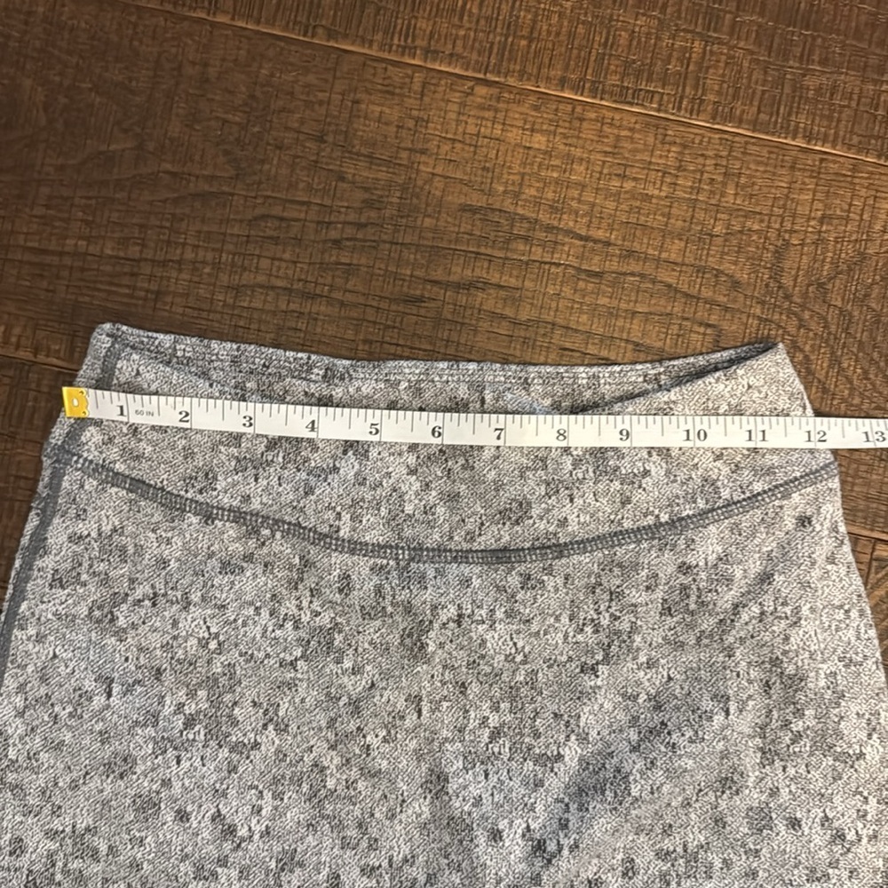Gymshark Dry Fleur Texture Leggings Gray High Waisted Full Length - Picture 5 of 8